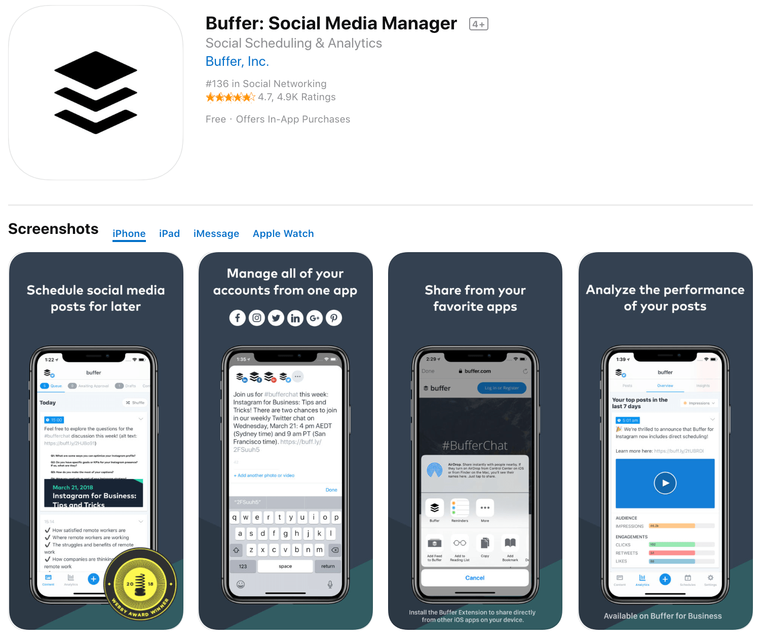 Marketing Apps Buffer